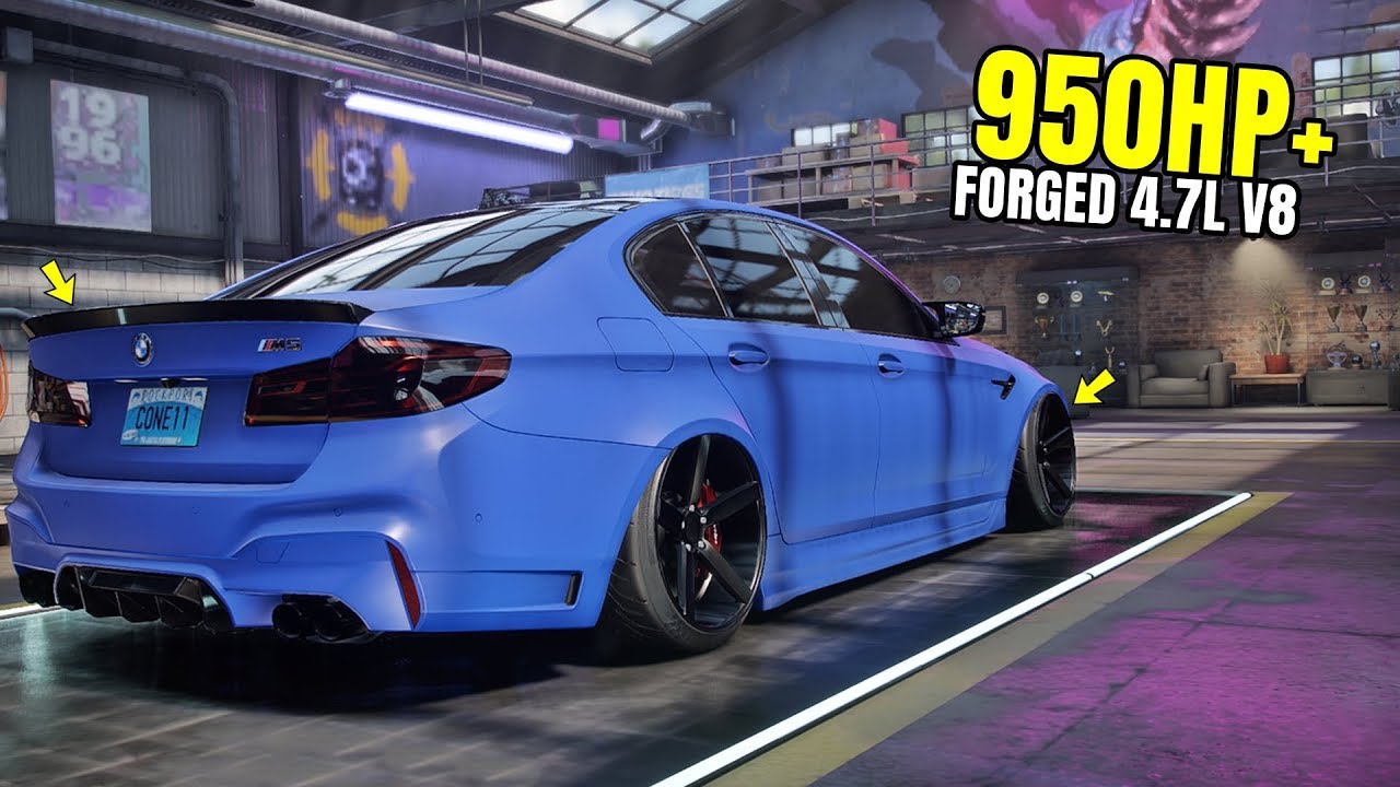 Need for Speed Heat Gameplay - 950HP+ BMW M5 F90 Customization | Max Build