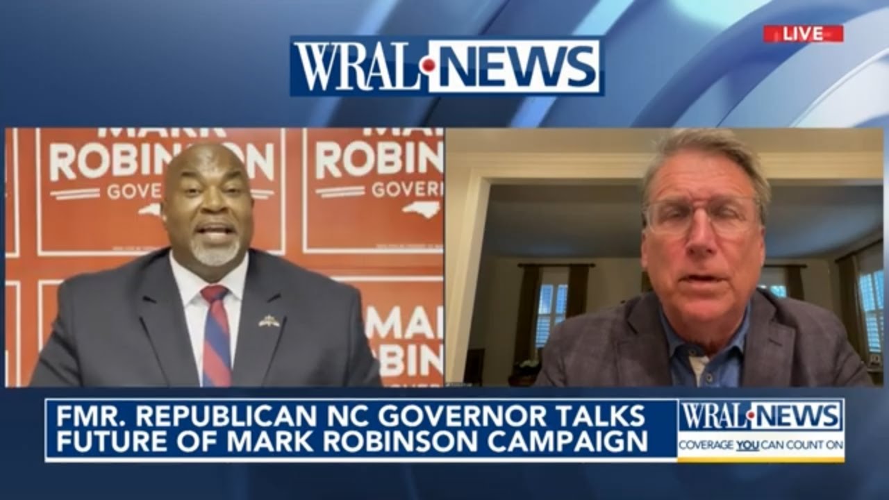 ANALYSIS: Pat McCrory talks about the future of the Mark Robinson Campaign