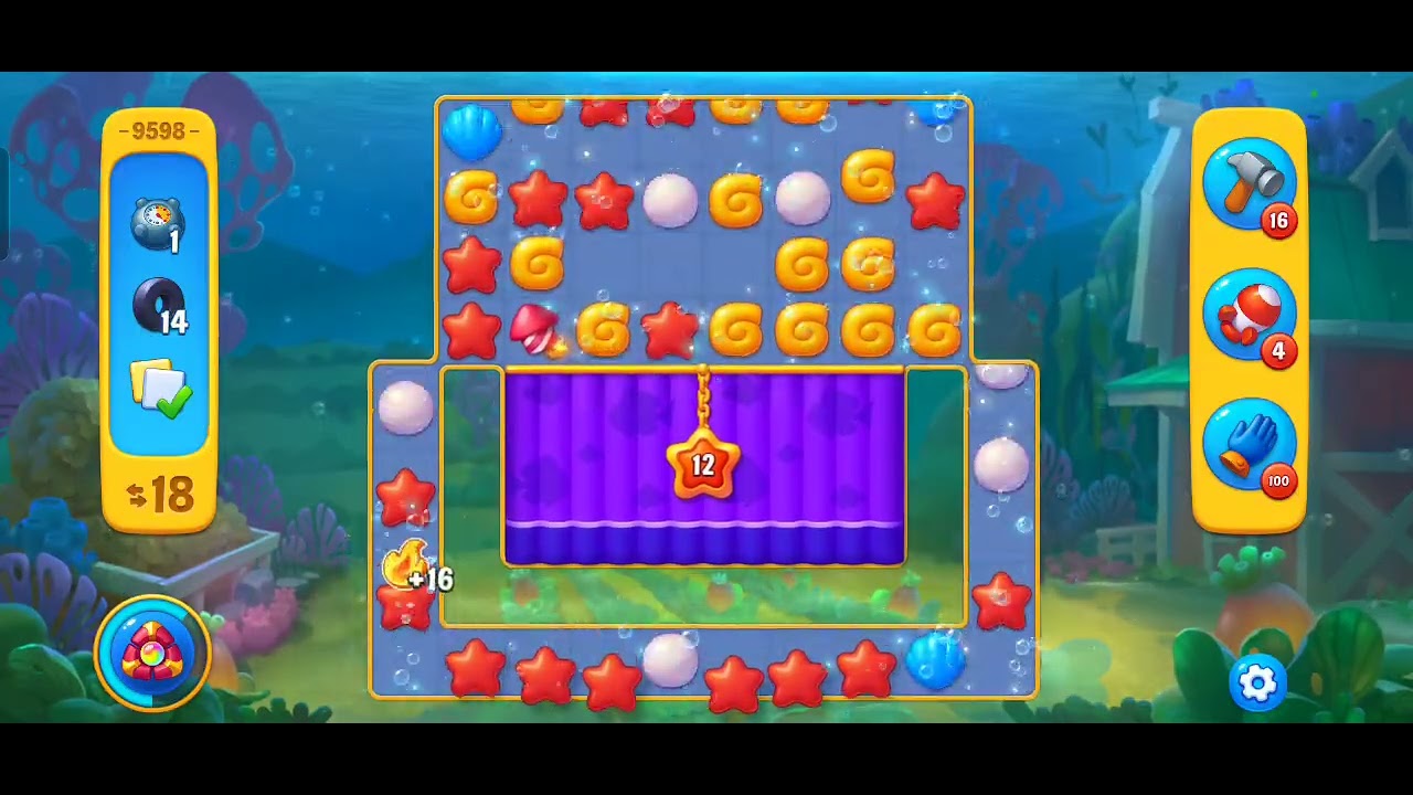 Fishdom level 9586 to 9610 / niveau 9586 au 9610