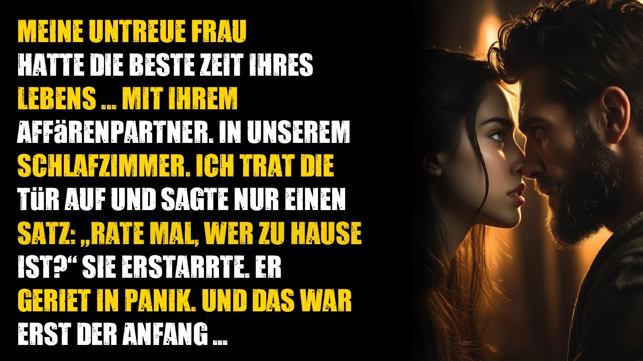 Meine betrügerische Frau vergnügte sich mit ihrem Lover im Schlafzimmer