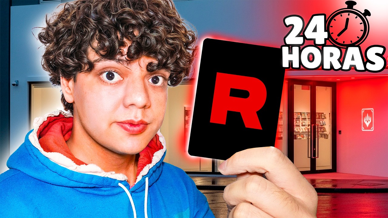 24 HORAS PRA PEGAR ESSAS CARTAS POKEMON DA EQUIPE ROCKET!