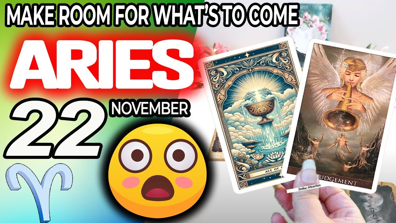 Aries ♈️😳MAKE ROOM FOR WHAT’S TO COME💖🎁 horoscope for today NOVEMBER 22 2024 ♈️ #aries tarot
