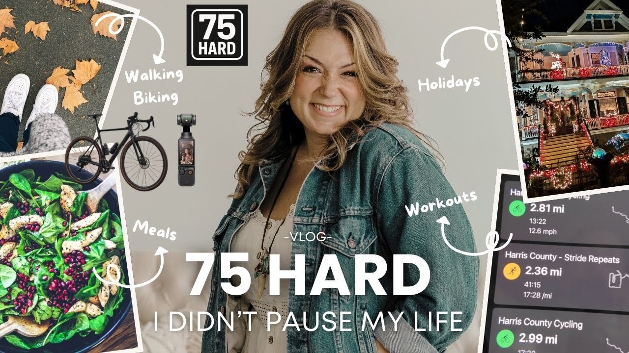 🎄 Doing 75 HARD During the Holidays | Real Life, 10K Training & Big Wins