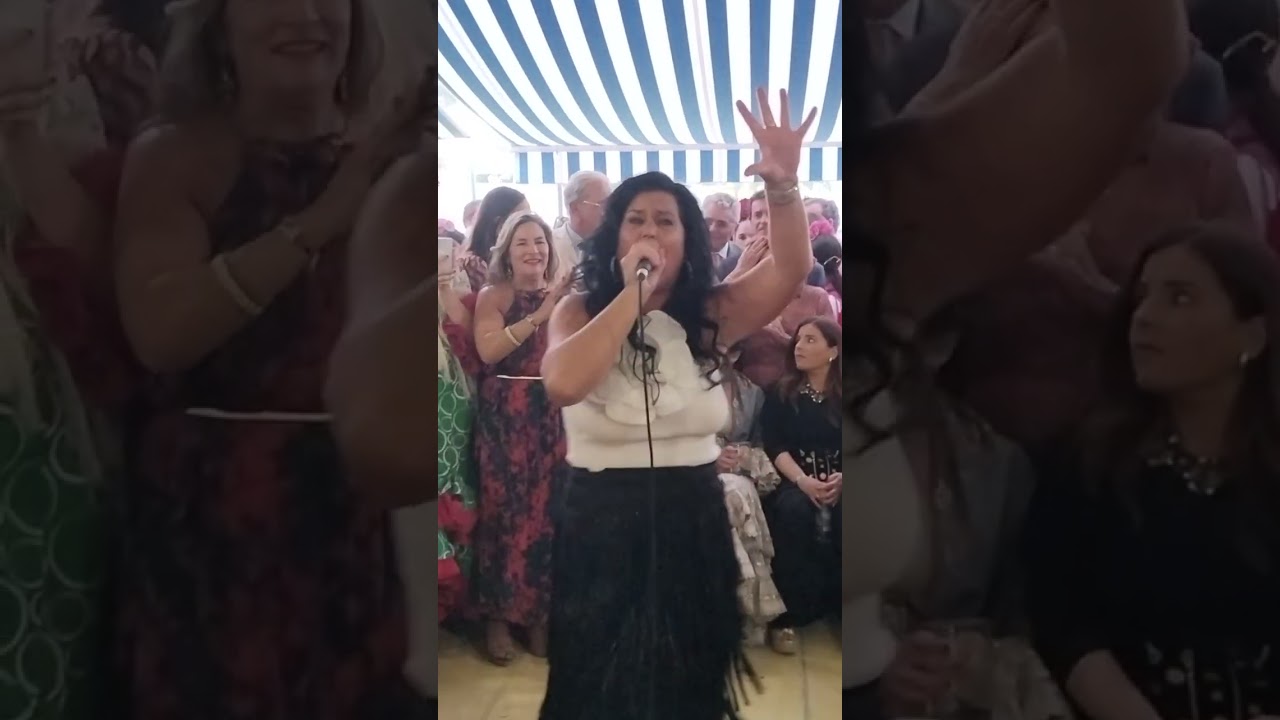 Bibiana Silva por bulerías.Caseta la Cantarera. Feria de Jerez 2024