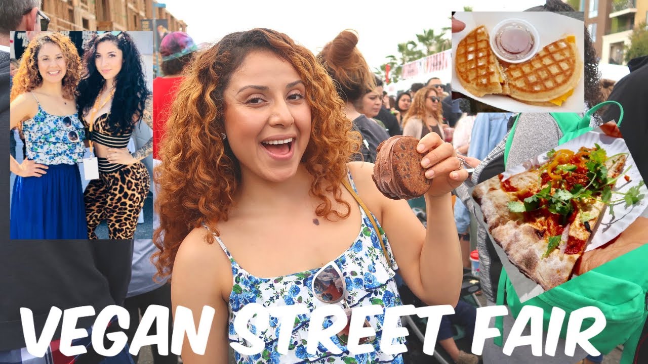 VEGAN STREET FAIR  / LOS ANGELES/ VLOG DE COMIDA VEGANA