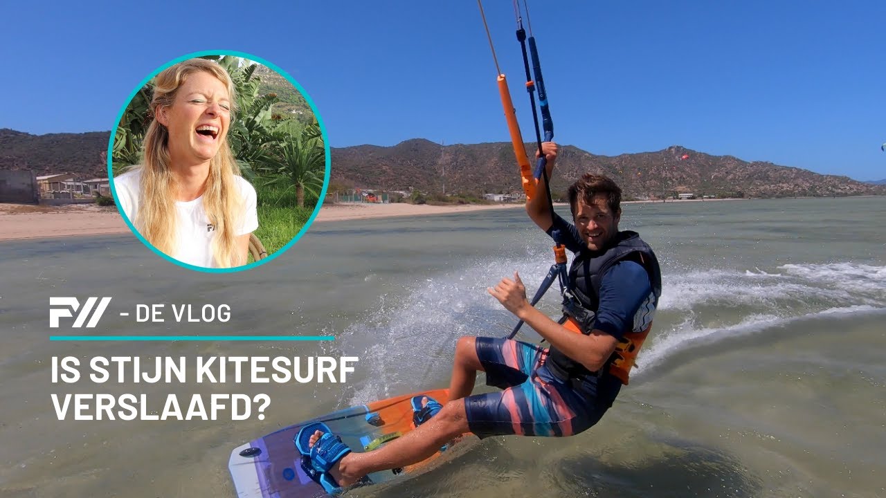 #2 - IS STIJN KITE VERSLAAFD? (DE TEST) | Follow Your Wind DE VLOG - Nicole & Stijn