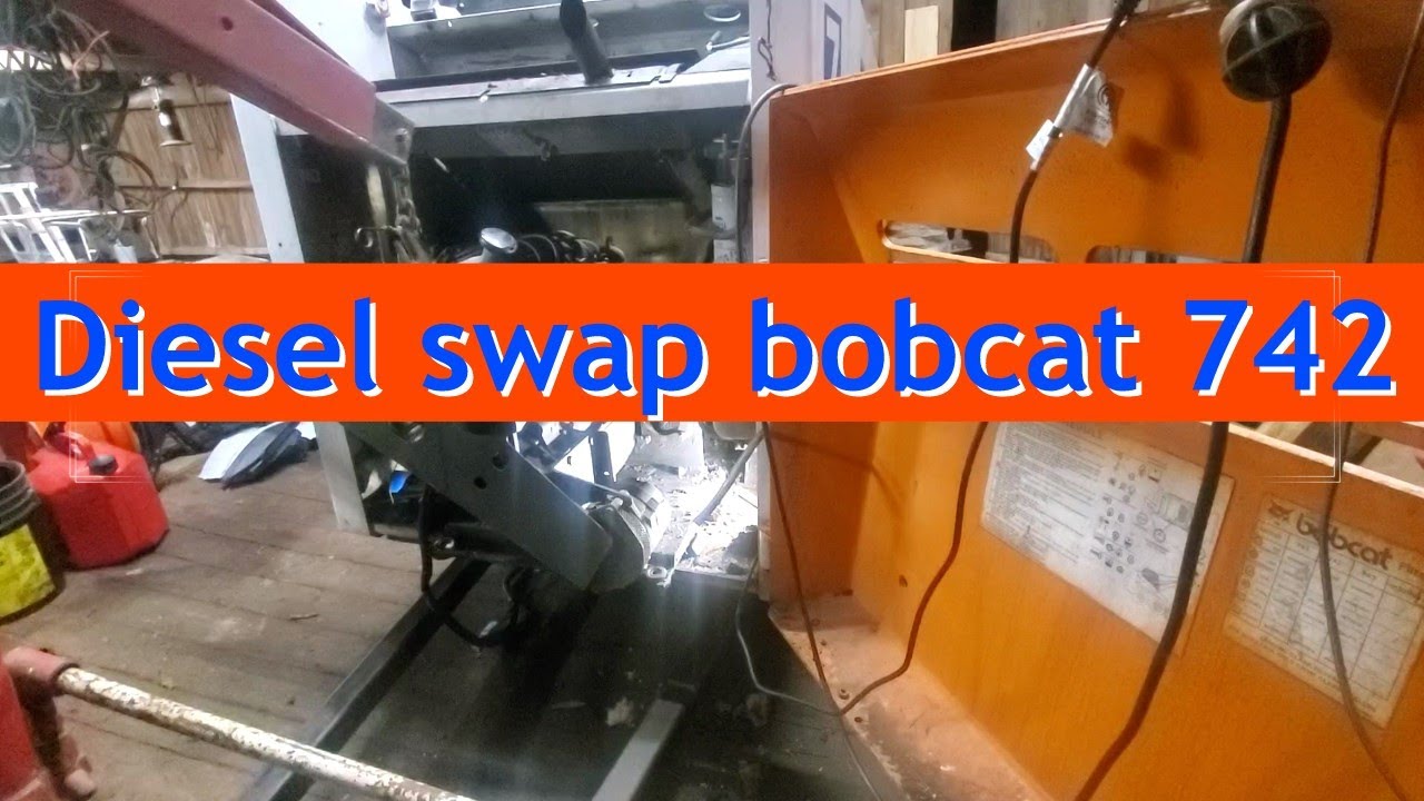Bobcat 742 Diesel Engine Swap (Part 2)