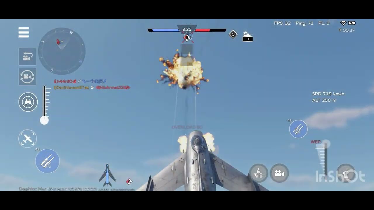 War Thunder Tanks Dogfights and Air Strikes Compilation - War Thunder Mobile