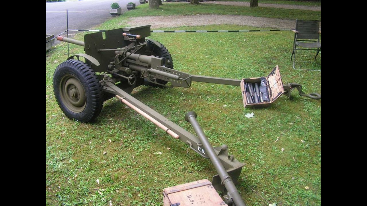 37mm M3 U S Anti-Tank Gun WWII