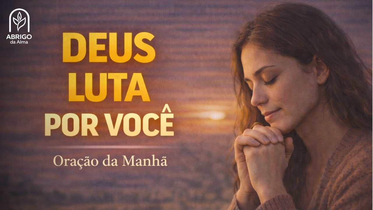 ENTREGUE SUAS BATALHAS A DEUS! Oração da Manhã Para Vencer Todo Inimigo Invisível