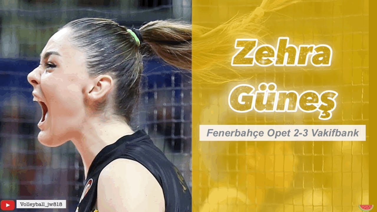 Zehra Güneş │ 7 Blocks │ Fenerbahçe Opet vs Vakifbank │ Turkish Volleyball League Final Game 4 2022
