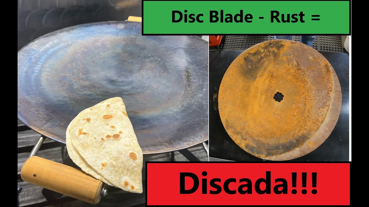 Discada!!! Making cookware from an old, rusty disc blade.