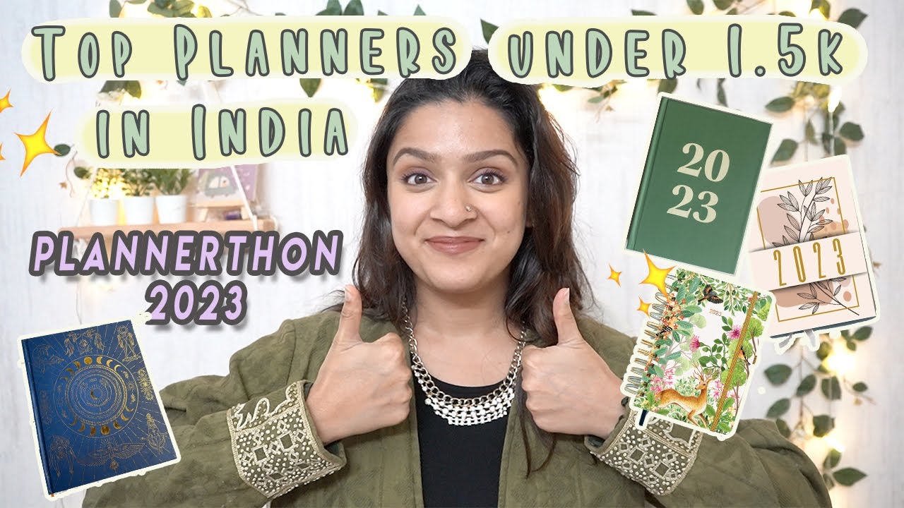 Top 2023 Planners in India under Rs 1500 (some hidden gems!) | First Impressions | #Plannerthon Ep 2