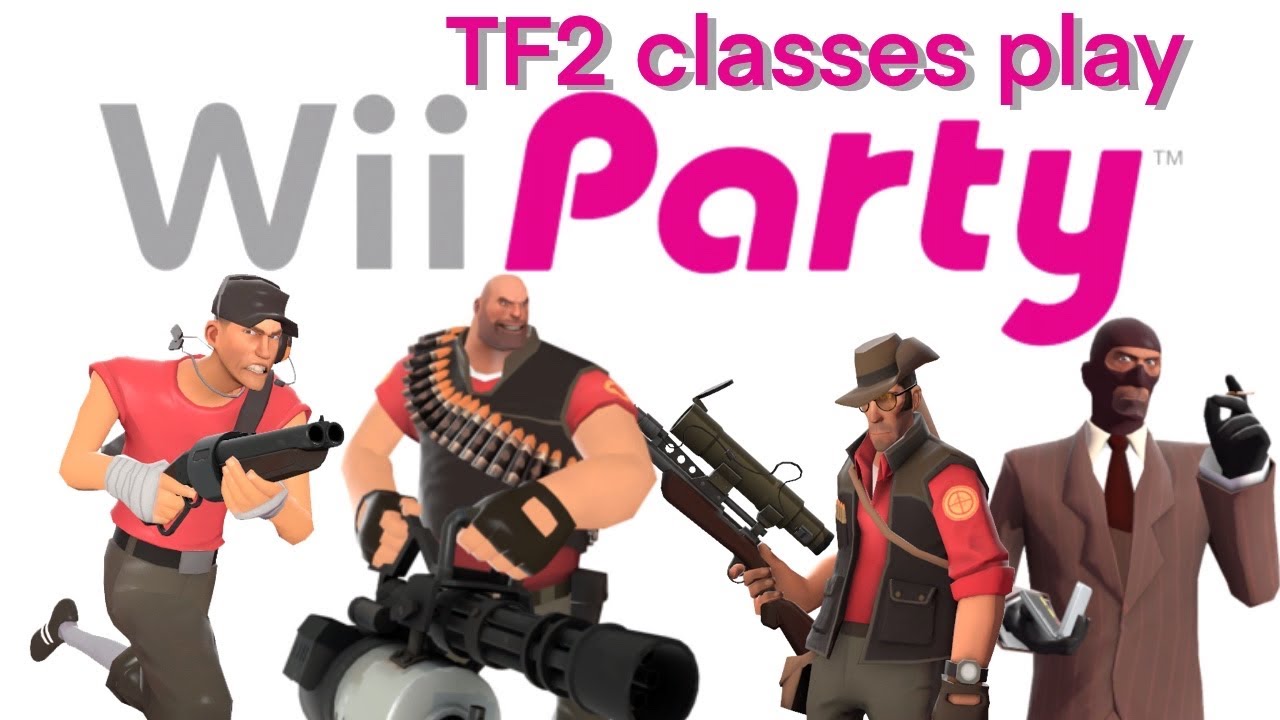 Разведчик, пулеметчик, снайпер и шпион Play Wii Party