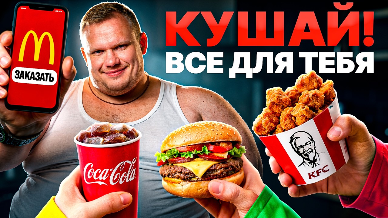 Весь мир хочет, чтобы ты толстел — эпоха потребления!