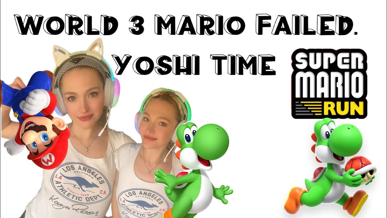 Прохождение третьего мира SuperMario Run | Перезапуск уровней и игра за разных персонажей — Тоада...