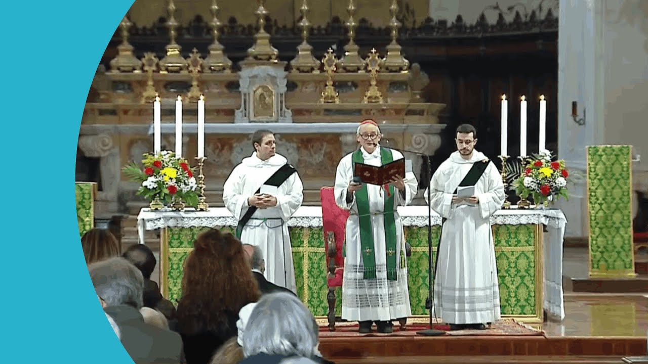 Il card. Zuppi prega il S. Rosario per Papa Francesco