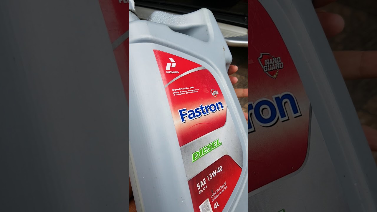 Oli Yg bagus untuk diesel commonrail-Fastron Diesel Pertamina