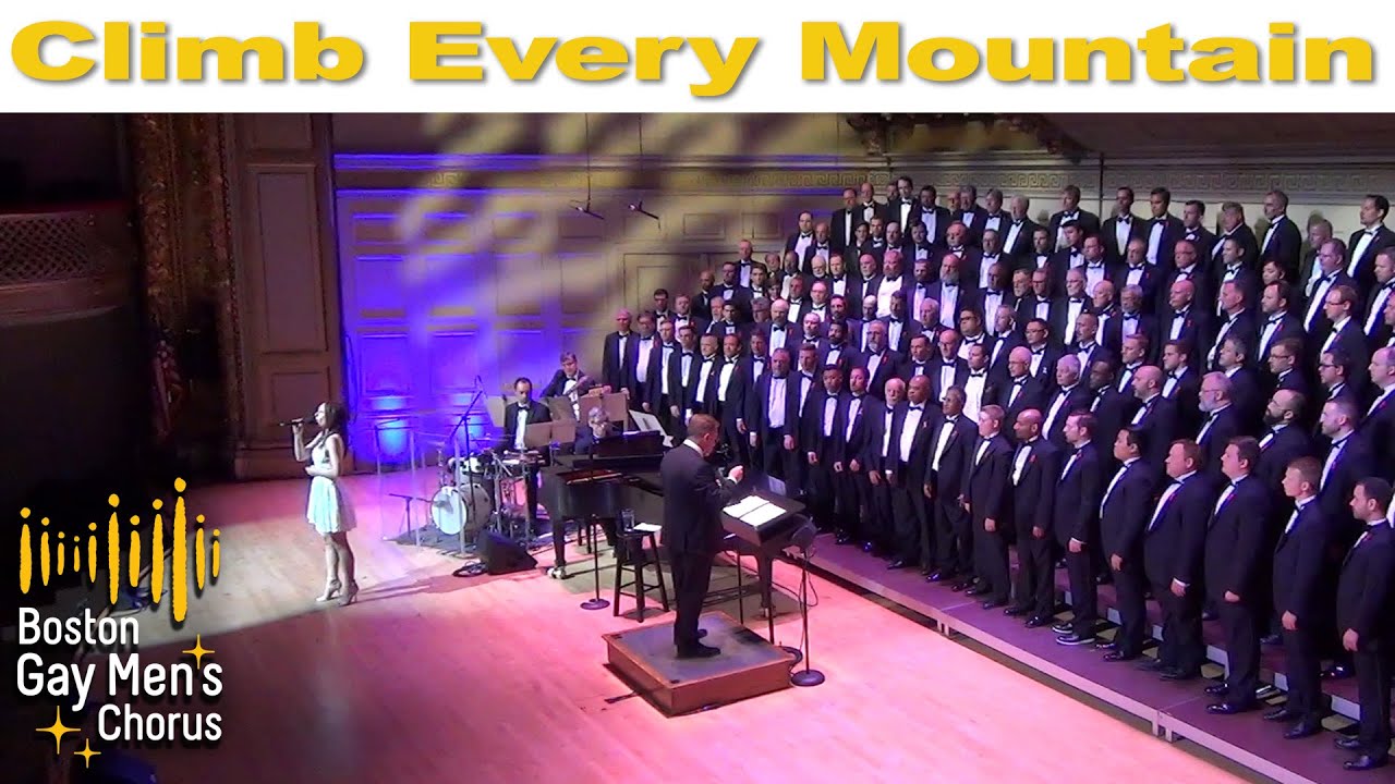 Climb Every Mountain | Laura Benanti | Boston Gay Men's Chorus
