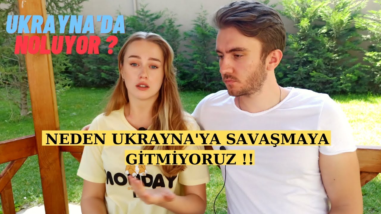 NEDEN UKRAYNA'YA GİDİP SAVAŞMIYORSUN ?