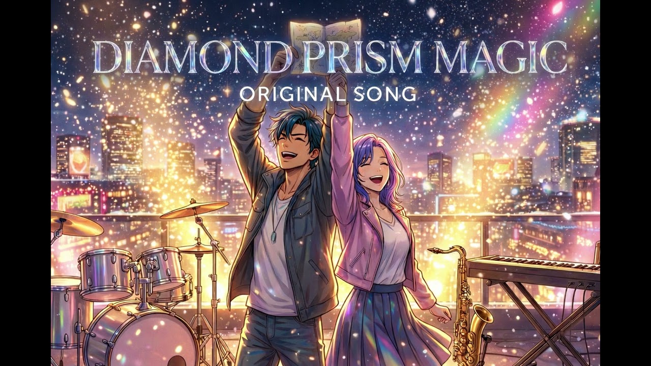 【Original J-Rock】Diamond Prism Magic - 君が光になる夜｜Step Into the Light