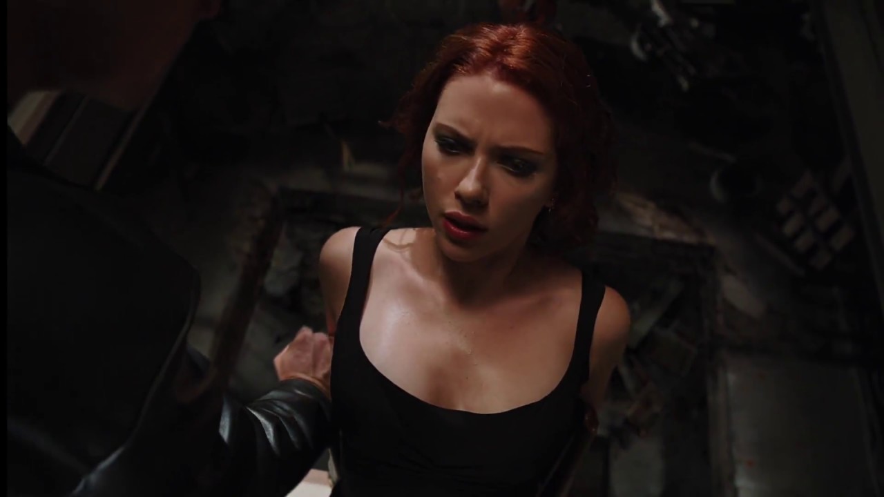 The AVENGERS | Black Widow Interrogation / Chair Fight 