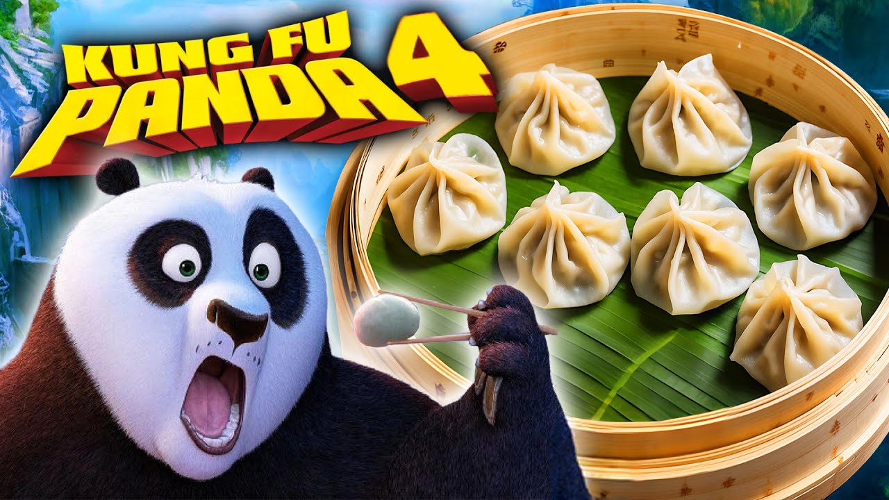 DUMPLING de KUNG FU PANDA 4 😍