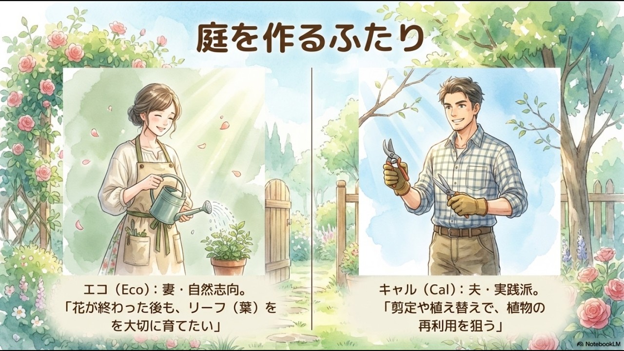 エコとキャルの園芸トーク10ビオラも「切り戻し」はアリか