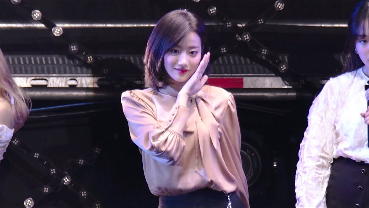 200104 에이프릴 이나은(APRIL : NAEUN) ‘파랑새 + 팅커벨’ 직캠｜지마켓 스마일클럽 · 비몽