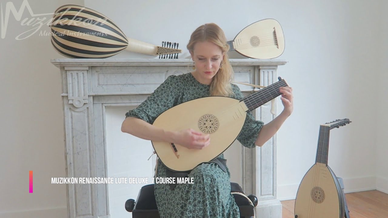 Hans Newsiedler-Mille regres Played By Ieva Baltmiskyte on Renaissance Lute Deluxe, 7 Course Maple