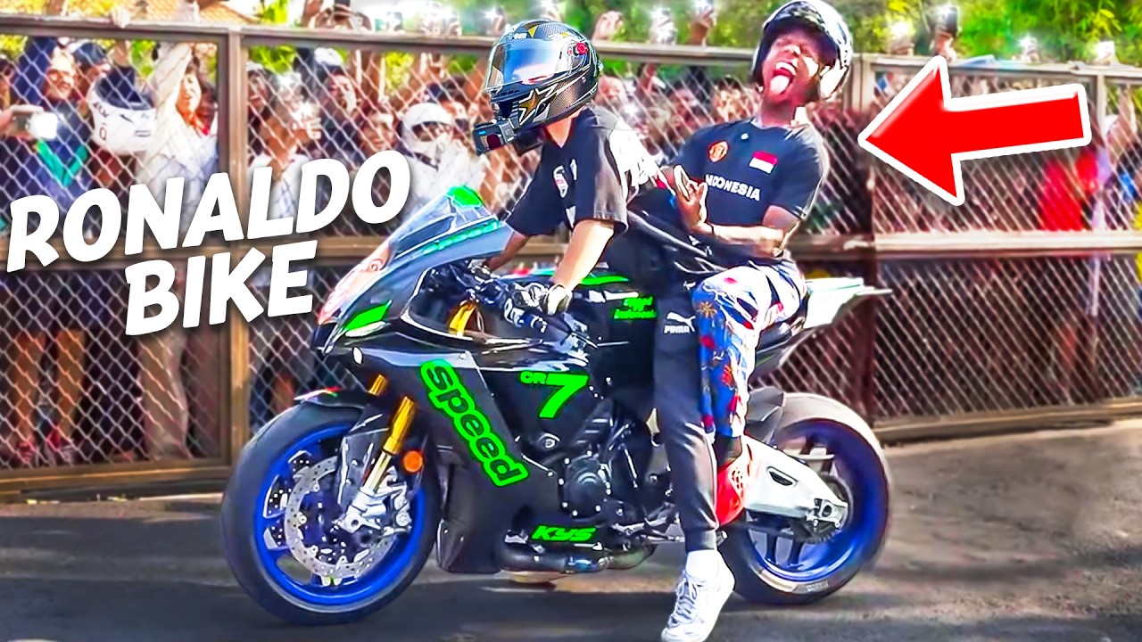 I Surprised ISHOWSPEED with a Custom Bike!