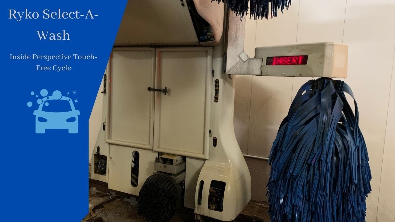 Ryko Select-A-Wash Touch Free Car Wash - Inside View