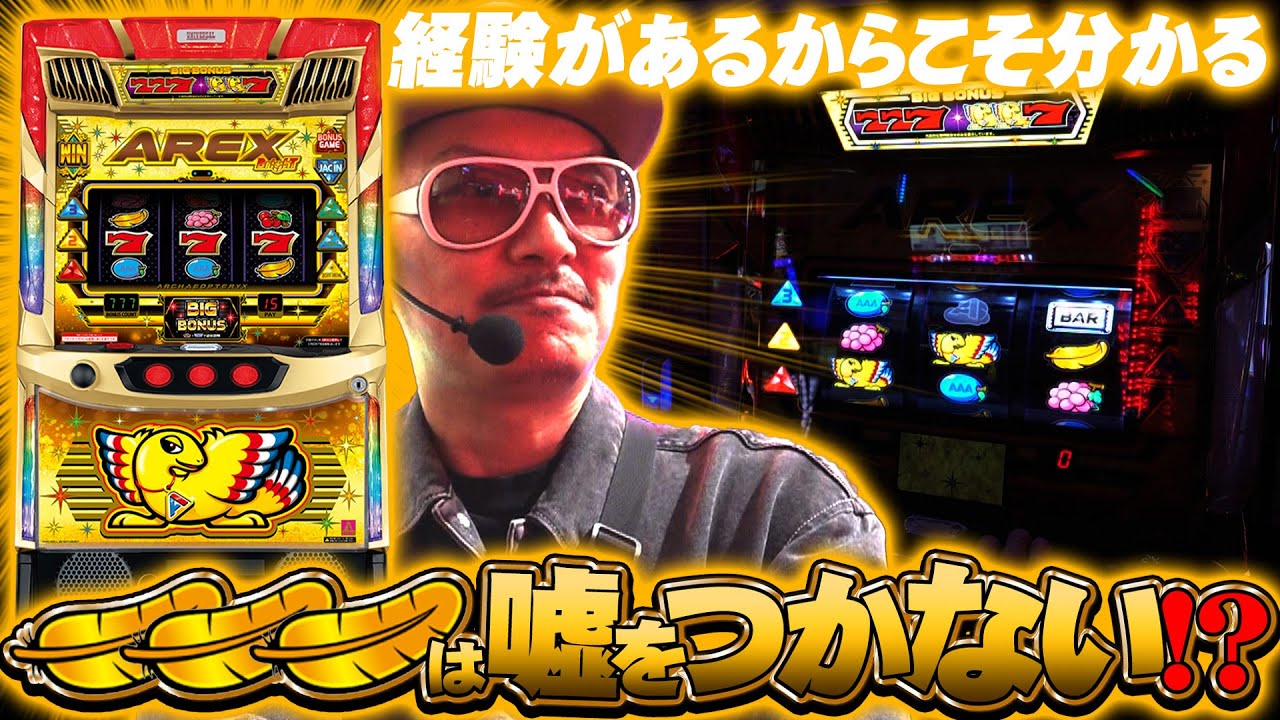 チェリ男の悠遊自適 第535話【アレックス！羽の確率は正直！？】-DSGアリーナ高岡-パチンコ・スロット番組