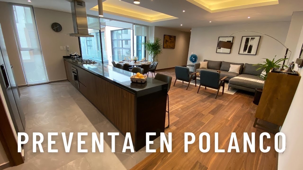 Preventa lujosos departamentos en Polanco