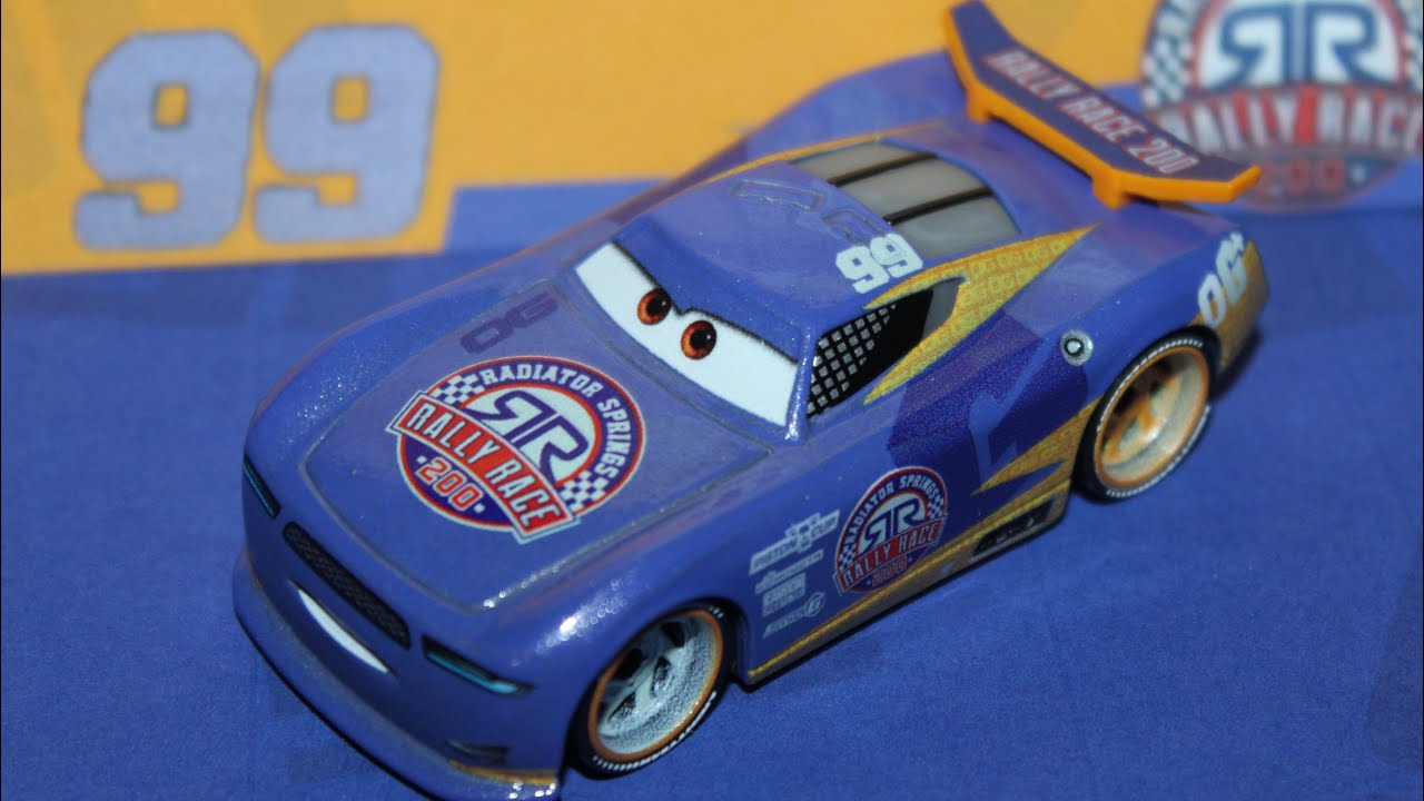 Mattel Disney Cars Rally Race Дэнни Свервез (Гонки и Спасение) Piston Cup Octane Gain #99 Next-Ge...