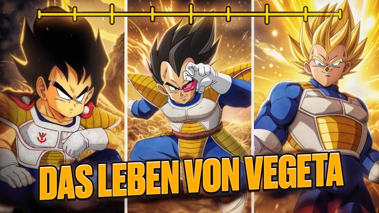 Das LEBEN von VEGETA | DRAGON BALL