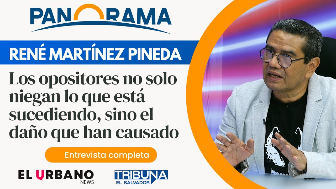 René Martínez Pineda - Sociólogo | Panorama - Noticias El Salvador
