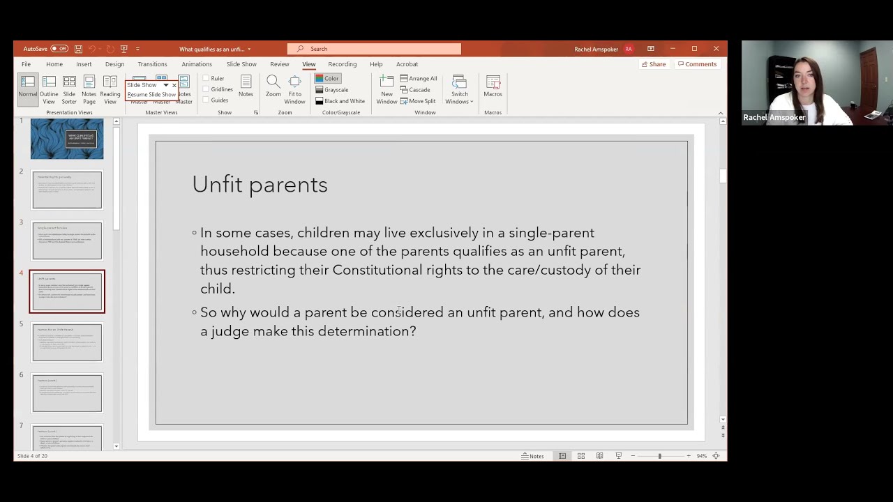 What Qualifies as an Unfit Parent?