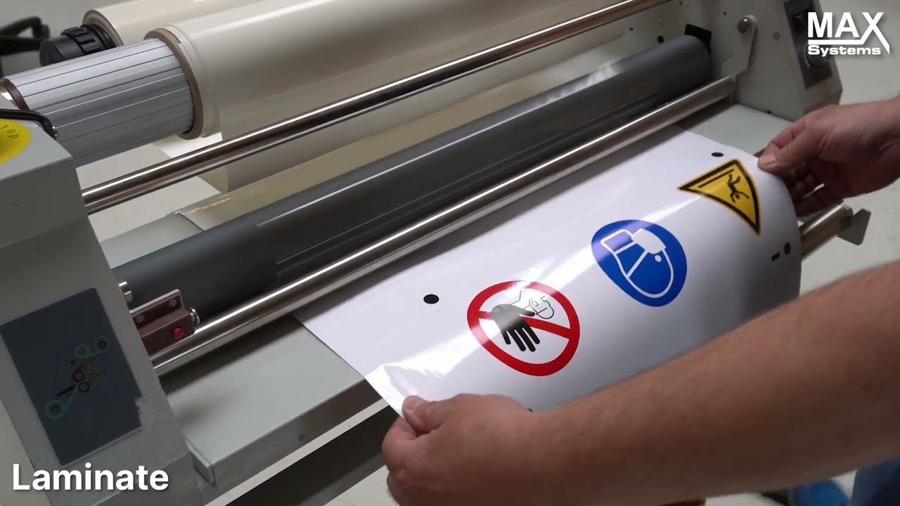 Print, Laminate and Cut with the MultiMax5PCi