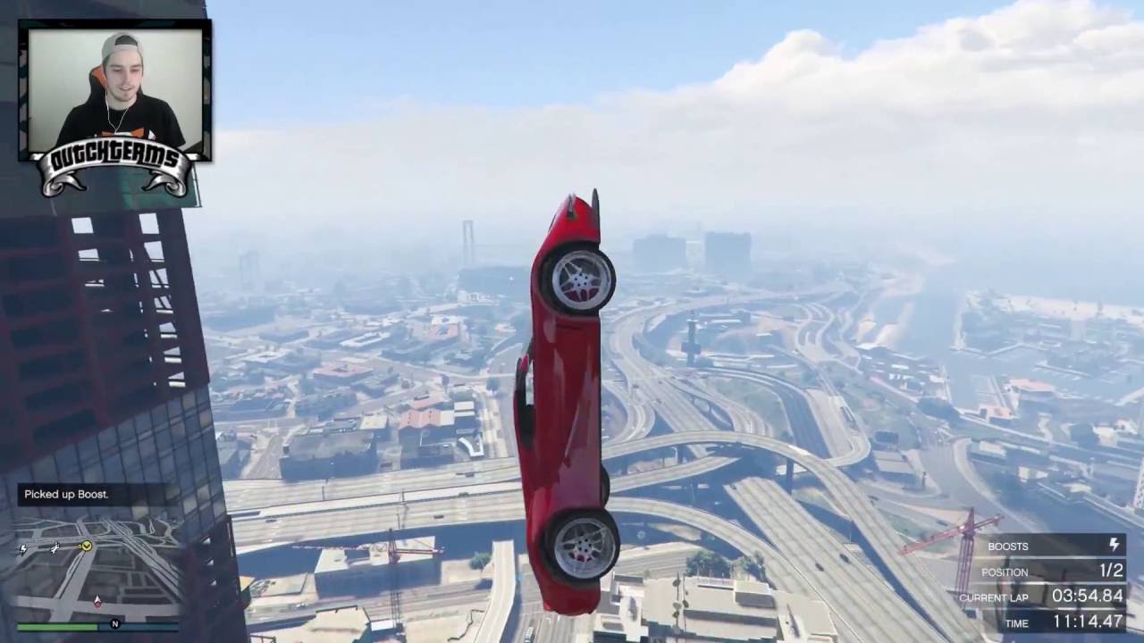 GA AAN DE KANT!! - GTA 5 Vincent VS Eva #2