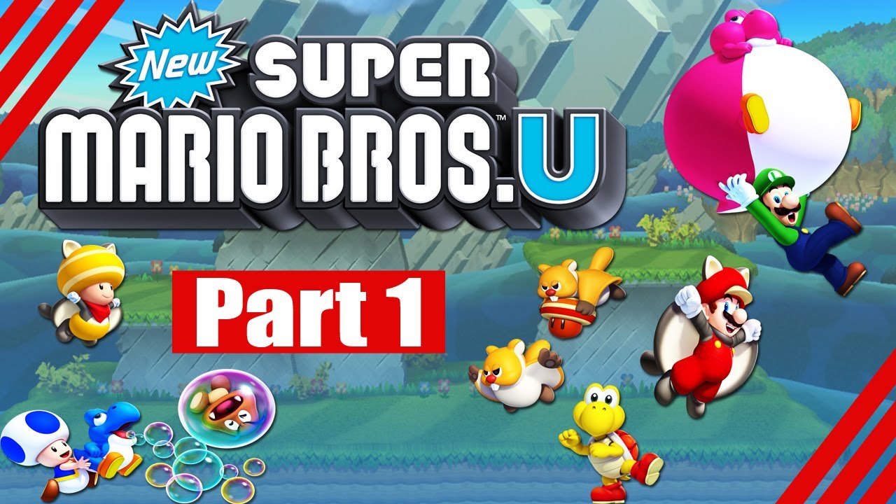 New Super Mario Bros. U: 100% Complete Walkthrough Part 1