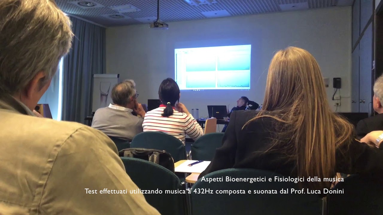 CONVEGNO - SUONO E BIOLOGIA: FREQUENZE E VIBRAZIONI ALLA BASE DEL BENESSERE - MUSICA DI LUCA DONINI