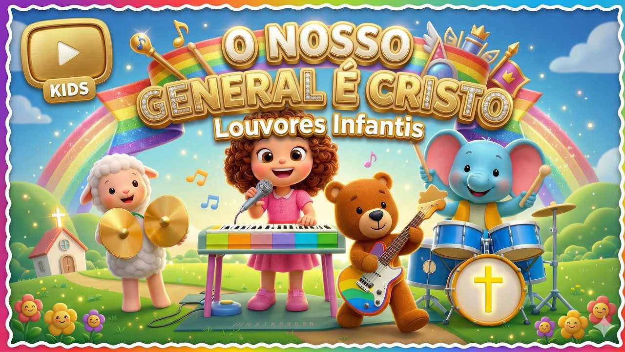 O Nosso General &eacute; Cristo | M&uacute;sica Infantil Crist&atilde;