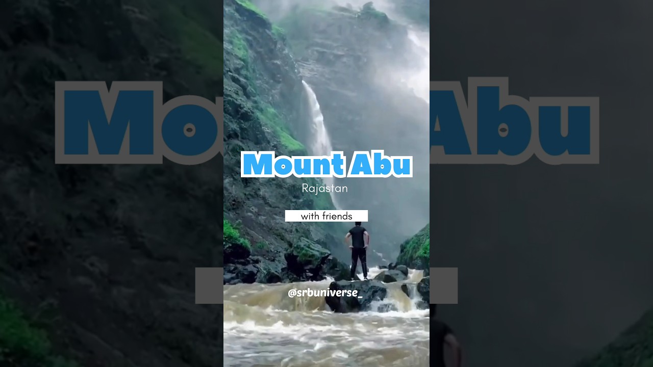 Mount Abu Travel Plan 😍 Tag your Friends #shorts #mountabu