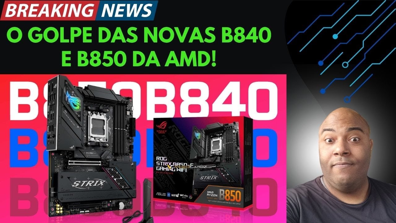 O GOLPE das Novas B840 e B850 da AMD! NÃO COMPRE Antes de Ver Isso! ⚠️💣