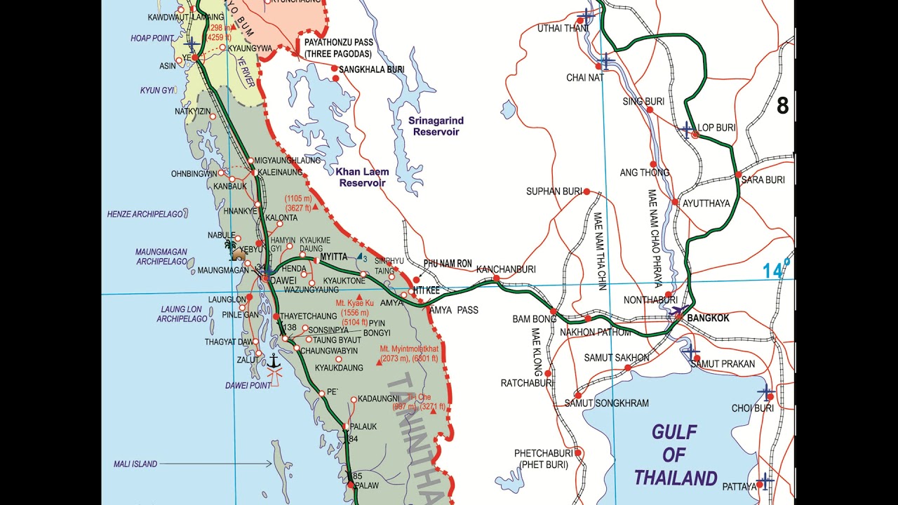 Myanmar Map