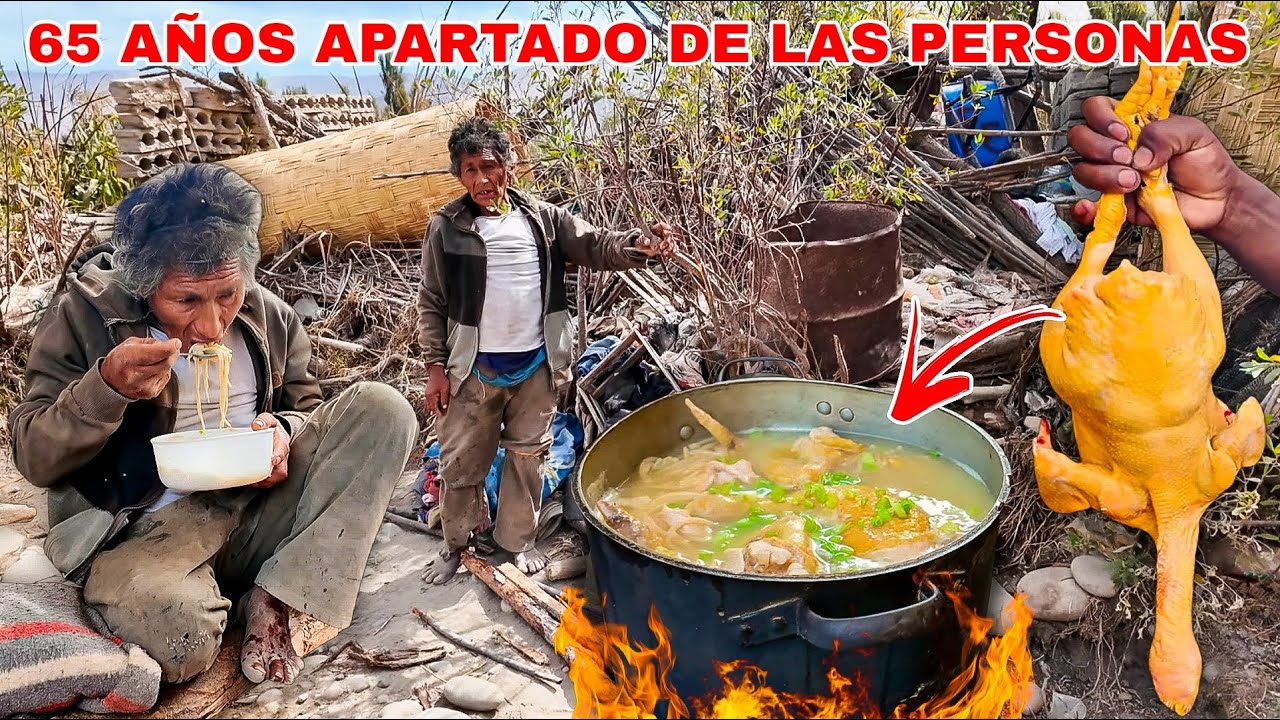 Don FELIPE, un alma solitaria en algún lugar del mundo, vive 65 años APARTADO DE LAS PERSONAS