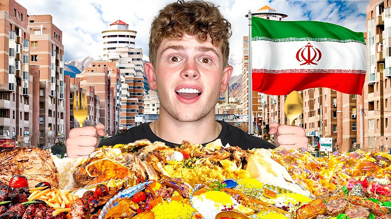 I Ate Persian Food For The ENTIRE Day!