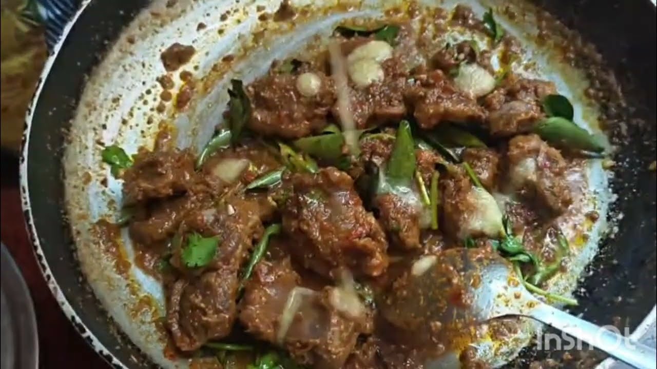 Mutton ghee roast 