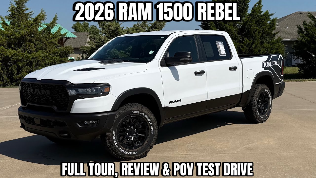 2026 Ram 1500 Rebel: полный обзор, тест-драйв и взгляд из-за руля